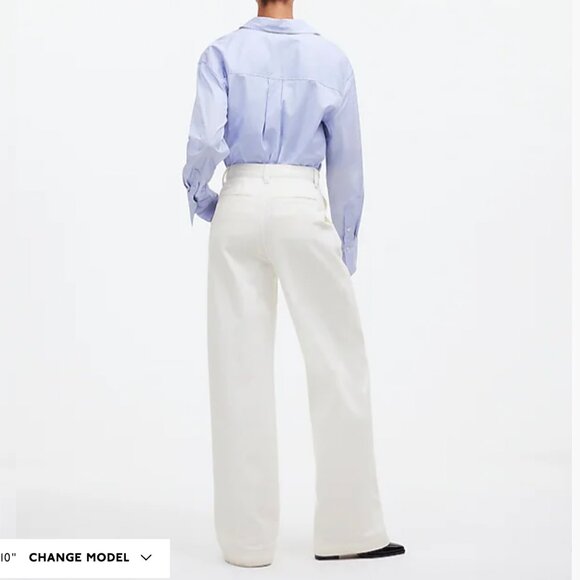 Madewell The Harlow Wide-Leg Jean: Airy Denim Edition - Picture 4 of 4